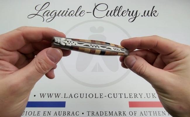 laguiole knife woodstock satin video