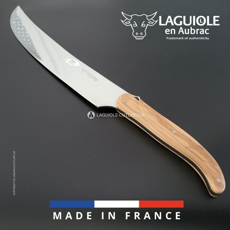 laguiole champagne saber olivewood