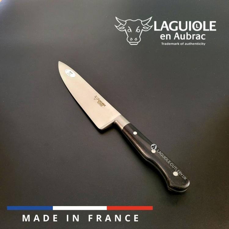 15 cm laguiole kitchen knife ebony wood