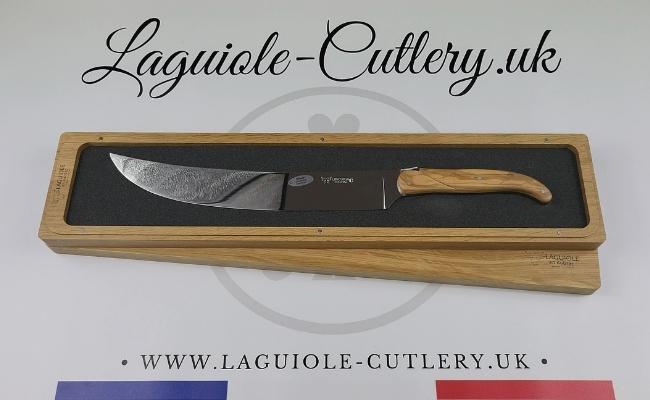laguiole champagne saber olivewood