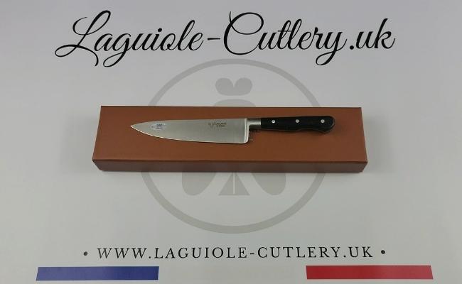 15 cm laguiole kitchen knife ebony wood