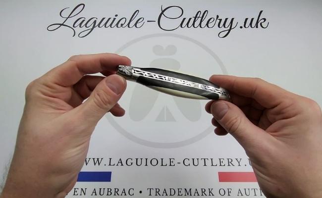 dodu laguiole knife ebony mammoth ivory video