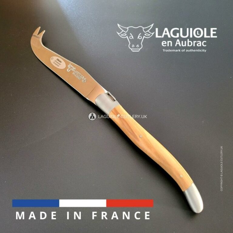 laguiole cheese knife olivewood