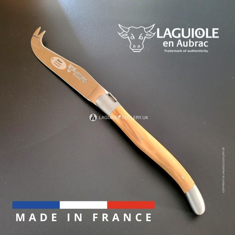 laguiole cheese knife olivewood