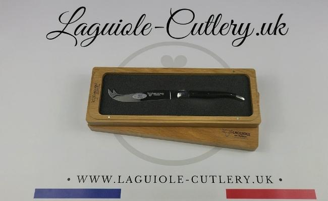 laguiole cheese knife ebony wood