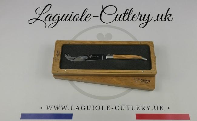 laguiole cheese knife olivewood