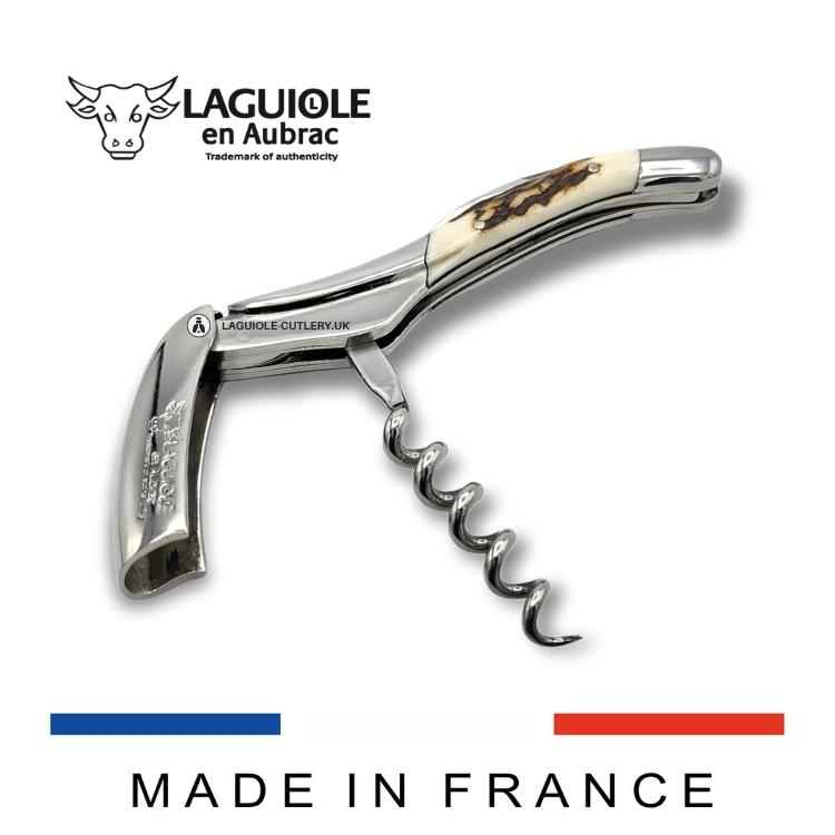 sommelier corkscrew laguiole stag horn