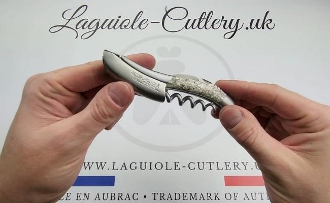 laguiole corkscrew oyster shells video