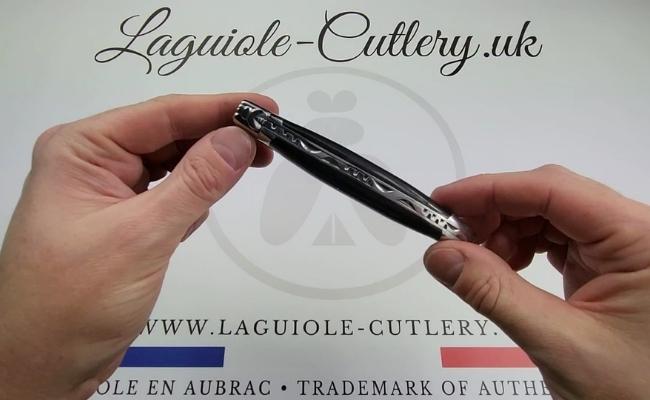 laguiole knife buffalo horn video