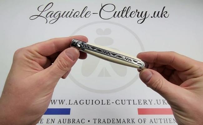 laguiole knife mammoth ivory video