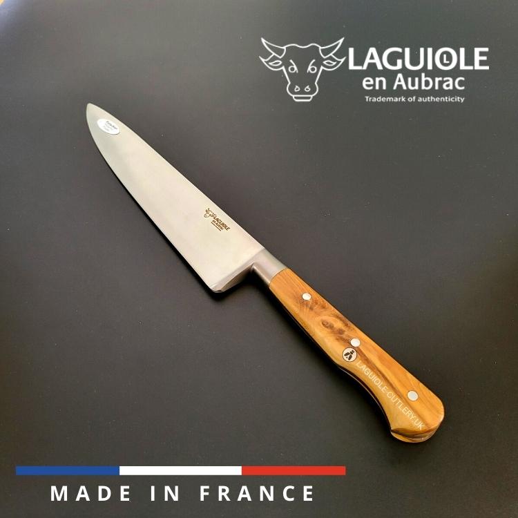 laguiole chef knife pistachio wood
