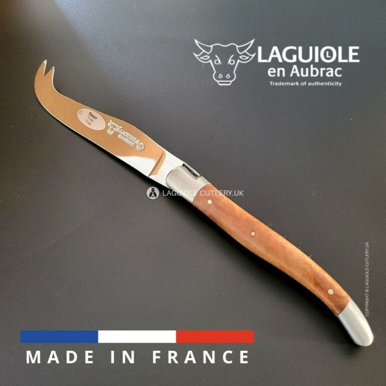 laguiole cheese knife thuya wood