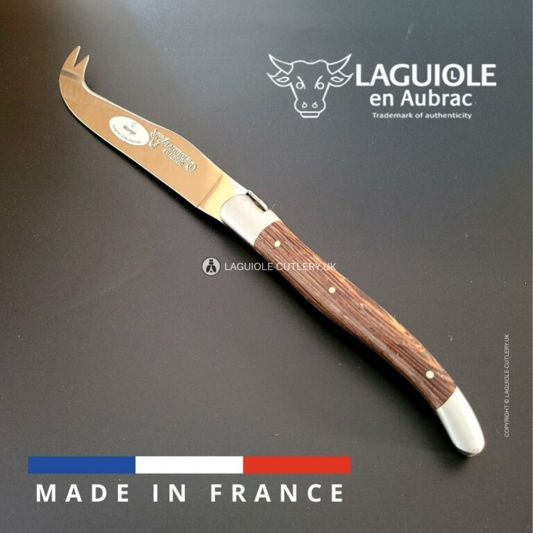 laguiole cheese knife wenge wood