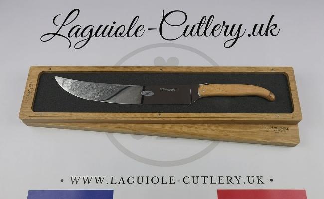 laguiole champagne saber juniper wood