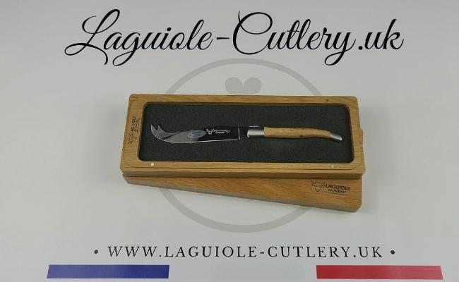 laguiole cheese knife juniper wood