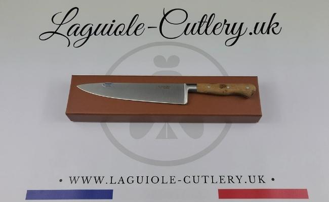 laguiole chef knife juniper wood