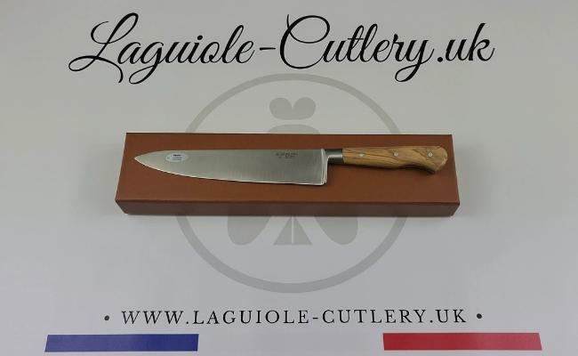 laguiole chef knife olivewood