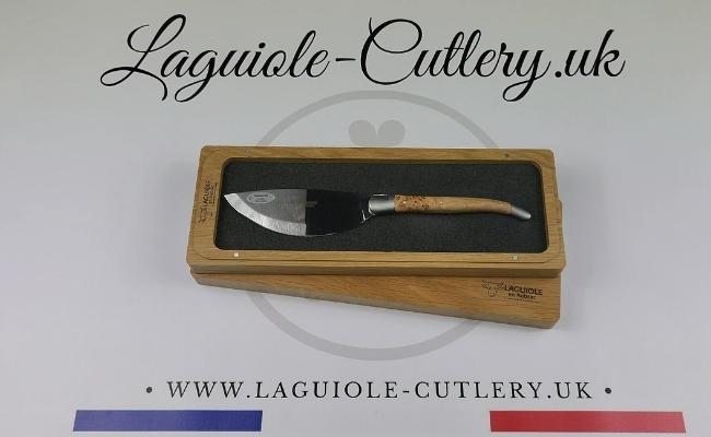 laguiole pizza knife juniper wood