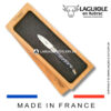laguiole oyster knife with mussel shells handle