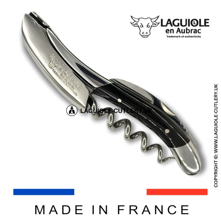 laguiole sommelier corkscrew buffalo horn