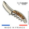 laguiole sommelier corkscrew orgue marquetry