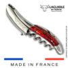 laguiole sommelier corkscrew red marshmallow