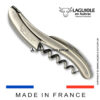 laguiole sommelier corkscrew satin stainless steel