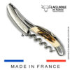 laguiole sommelier corkscrew stag horn