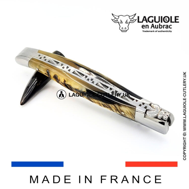 laguiole pocket knife ram horn