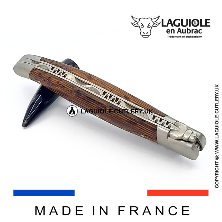 laguiole pocket knife wenge wood