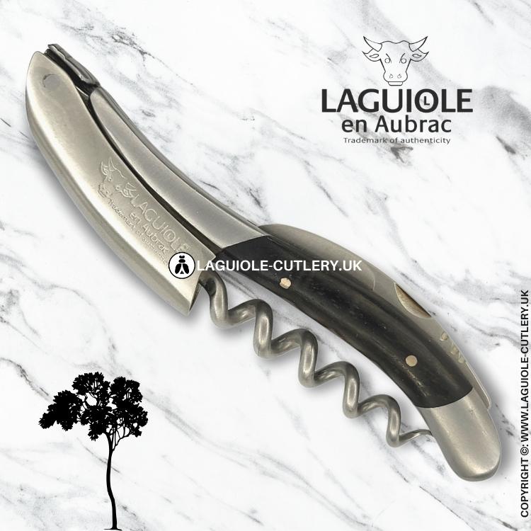 laguiole sommelier corkscrew ebony wood