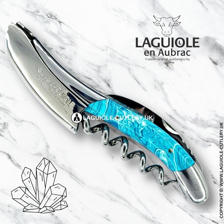 laguiole sommelier corkscrew turquoise stone