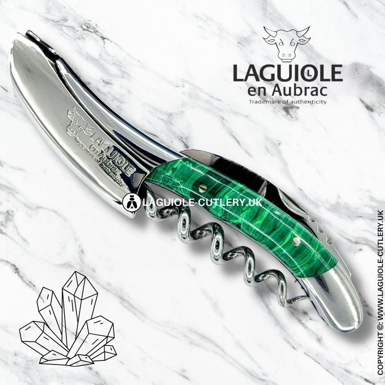 laguiole sommelier corkscrew turquoise stone