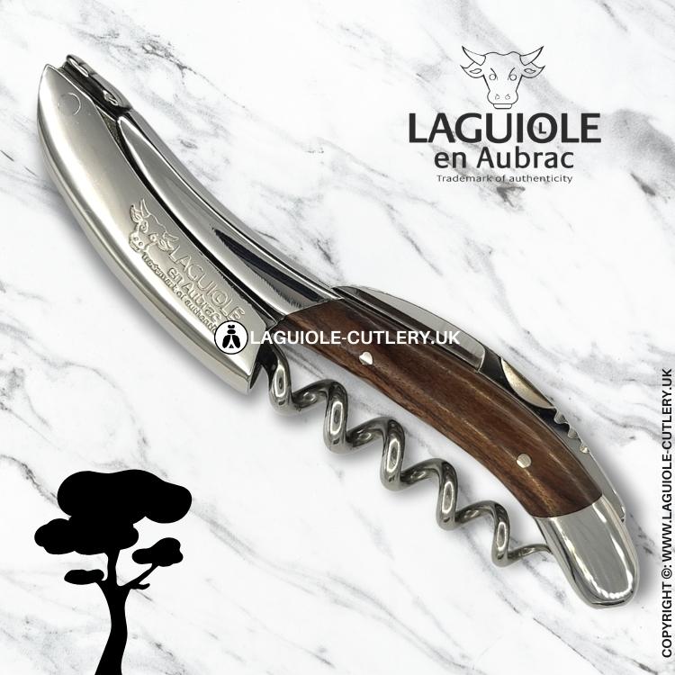 laguiole sommelier corkscrew morado wood