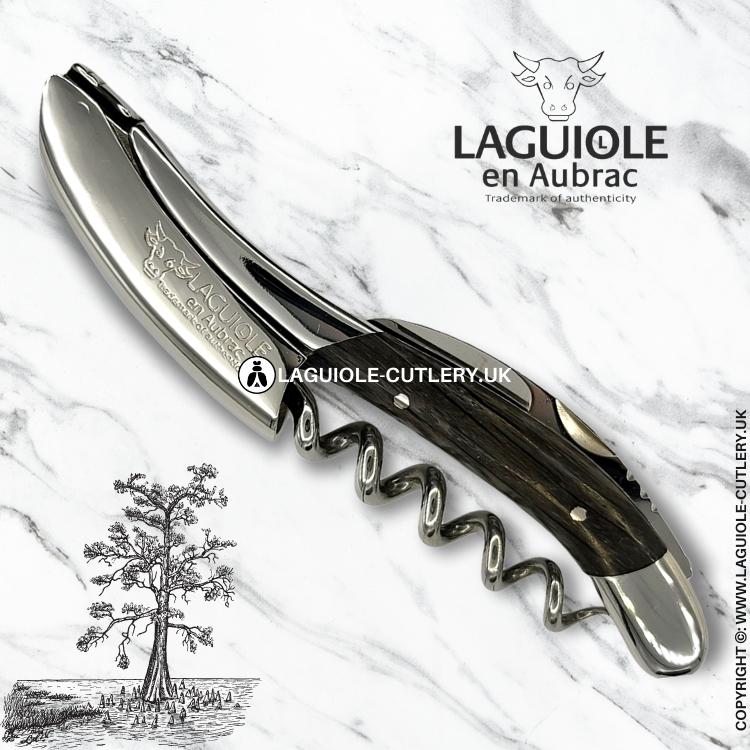 laguiole sommelier corkscrew morta bogwood