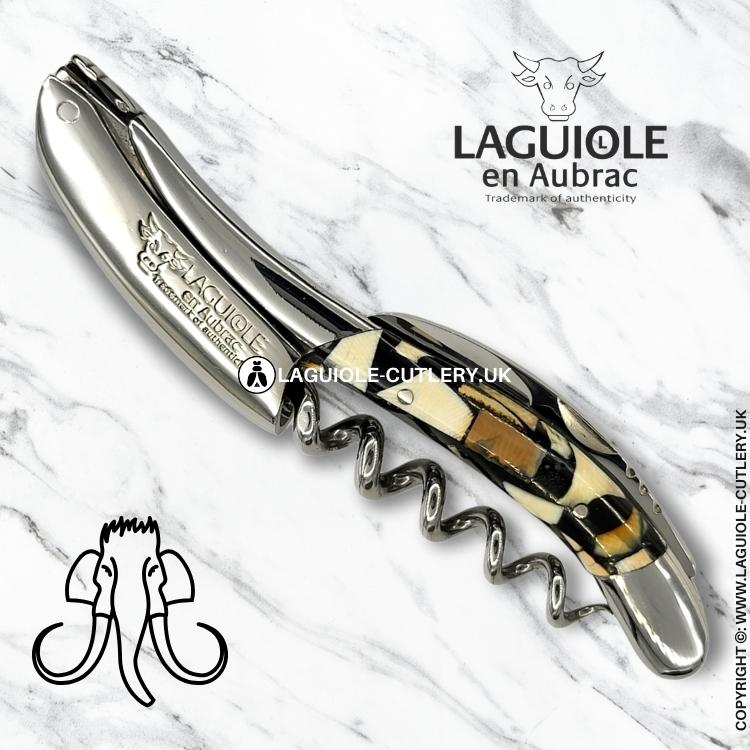 laguiole sommelier corkscrew nougatine ivory