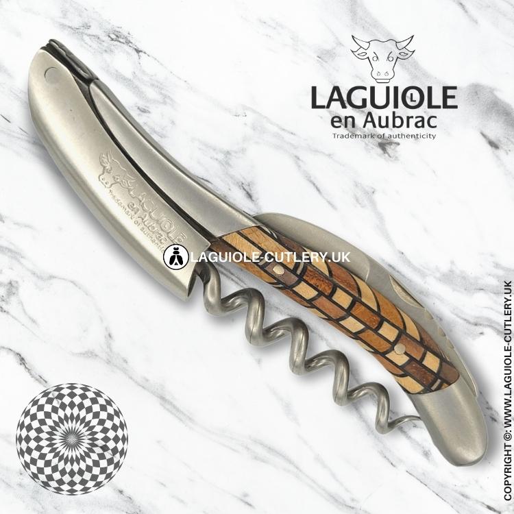 laguiole sommelier corkscrew orgue marquetry