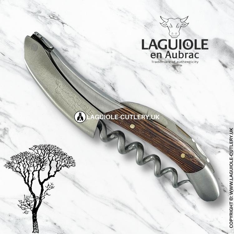 laguiole sommelier corkscrew wenge wood
