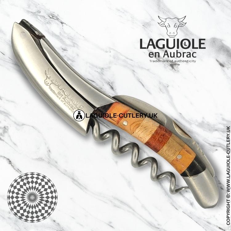 laguiole sommelier corkscrew woodstock marquetry