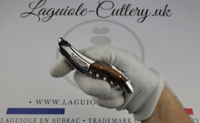 laguiole sommelier corkscrew thuya wood
