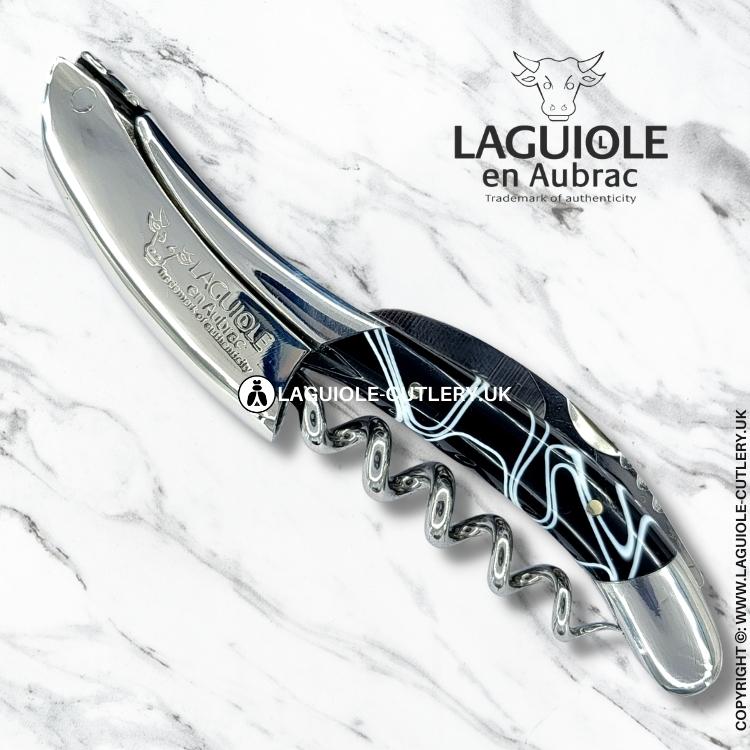 laguiole sommelier corkscrew black marshmallow