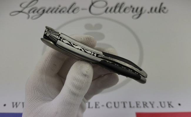 video laguiole sommelier corkscrew crafted bee edition ebony wood