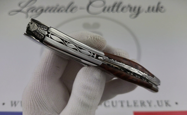 video laguiole sommelier corkscrew crafted bee edition snakewood