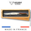 classic laguiole bread knife snakewood