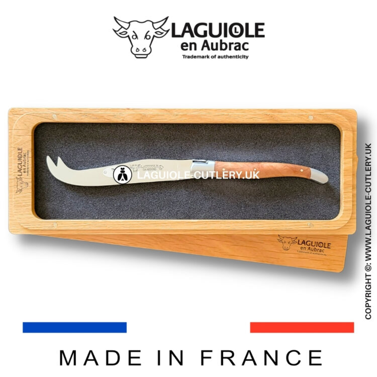 laguiole cheese knife thuya wood