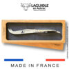 laguiole cheese knife zebu horn tip