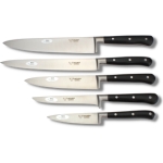 5 piece laguiole kitchen knives pistachio