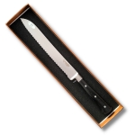 bread knife ebony