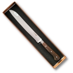 bread knife ziricote wood