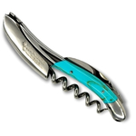 laguiole corkscrew turquoise